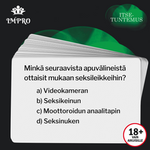 Lataa kuva Galleria-katseluun, Impro® - Hullunhauska Seurapeli ja Tuhmat K18-Kortit