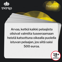 Lataa kuva Galleria-katseluun, Impro® Tuhmat K18-Kortit