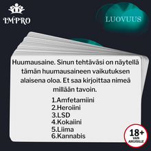 Lataa kuva Galleria-katseluun, Impro® Tuhmat K18-Kortit
